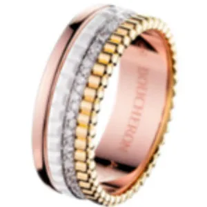 ピンクゴールドの指輪